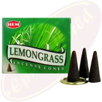 HEM Lemongrass Räucherkegel
