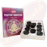 HEM Resin Cups Positive Vibrations Räucherkohletöpfchen