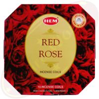 HEM Räucherspiralen (Incense Coils) Red Rose
