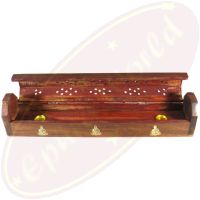 Komfort Räucherstäbchenhalter Box Motiv Buddhas