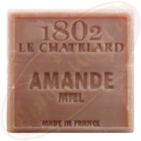 Le Chatelard 1802 palmölfreie vegane Seife 100g Mandel & Honig