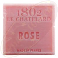 Le Chatelard 1802 palmölfreie vegane Seife 100g Rose