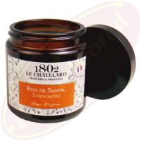 Le Chatelard 1802 vegane Duftkerze Sandelholz 80g