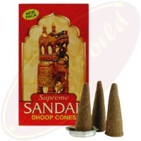 MCG Supreme Sandal (Sandelholz) Räucherkegel