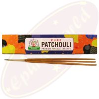 Namaste India Pure Patchouli Premium Masala Räucherstäbchen