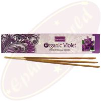 Nandita Organic Violet Premium Masala Räucherstäbchen