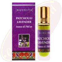 Nandita Patchouli Lavender Incense Oil - Parfüm Roll On