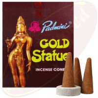 Padmini Gold Statue Räucherkegel
