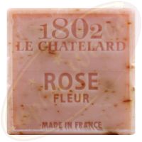 Le Chatelard 1802 palmölfreie vegane Seife 100g Rosenblüten