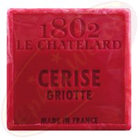 Le Chatelard 1802 palmölfreie vegane Seife 100g Sauerkirsche/Cerise Griotte