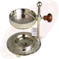 Räucherharzbrenner Nickel verstellbar 2-teilig