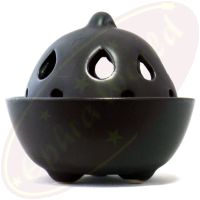 Räucherkegelbrenner schwarz 8x7cm