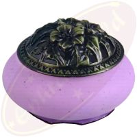 Räucherkegel Brenner Blumen Lila 9,5cm