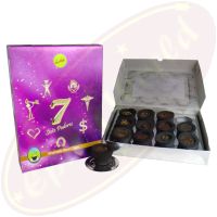 Sree Vani Räucherkohle-Töpfchen & Räucherharz 7 Powers