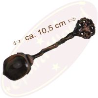 Räucherlöffel Metall kupferrot Baum des Lebens 10,5cm