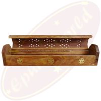 Komfort Räucherstäbchenhalterbox Motiv Pentakel