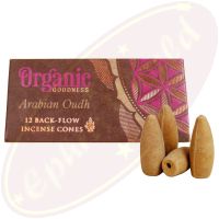 Song Of India Organic Goodness Rückfluss Räucherkegel Arabian Oudh (Oodh)
