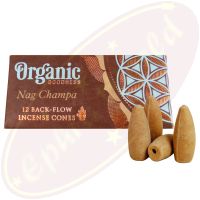 Song Of India Organic Goodness Rückflussräucherkegel Nag Champa