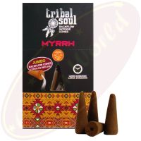Hari Darshan Tribal Soul Backflow XL Rückfluss-Räucherkegel Myrrh