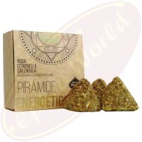 Sagrada Madre energetische Räucherpyramiden Arruda Citronella Ringelblume
