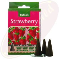 Tulasi Strawberry (Erdbeere) Räucherkegel