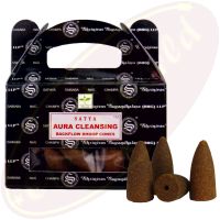 Satya Aura Cleansing Backflow Cones/Rückflussräucherkegel (BNG) LLP