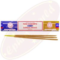 Satya Sai Baba Nag Champa & Sandalwood Combo Masala Räucherstäbchen (MUM) LLP