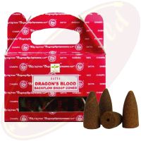 Satya Dragon´s Blood Backflow Cones/Rückflussräucherkegel (BNG) LLP