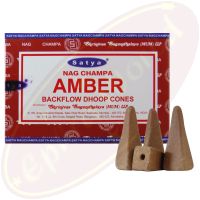 Satya Nag Champa Amber Rückflussräucherkegel (MUM) LLP
