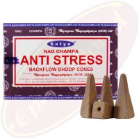 Satya Nag Champa Anti Stress Rückflussräucherkegel (MUM) LLP