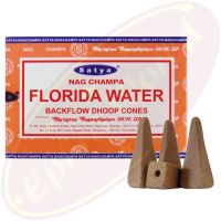 Satya Nag Champa Florida Water Rückflussräucherkegel (MUM) LLP