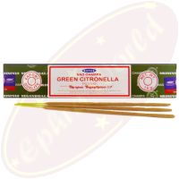 Satya Nag Champa Green Citronella Masala Räucherstäbchen (MUM) LLP