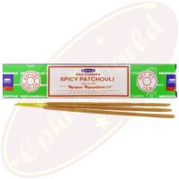 Satya Nag Champa Spicy Patchouli Masala Räucherstäbchen (MUM) LLP
