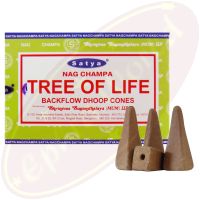 Satya Nag Champa Tree Of Life Rückflussräucherkegel (MUM) LLP
