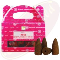 Satya Rose Backflow Cones/Rückflussräucherkegel (BNG) LLP