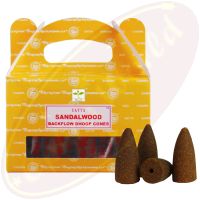 Satya Sandalwood Backflow Cones/Rückflussräucherkegel (BNG) LLP
