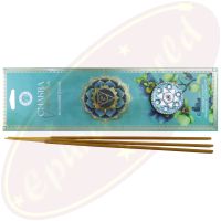 Song Of India Chakra Vishuddha Flora Räucherstäbchen
