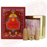 Sree Vani Golden India Backflow Cones/Rückflussräucherkegel Cinnamon/Zimt
