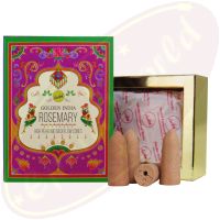 Sree Vani Golden India Backflow Cones/Rückflussräucherkegel Rosemary