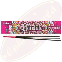 Tulasi Mandala Patchouli Räucherstäbchen