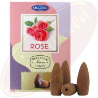 Ullas Rückflussräucherkegel Rose