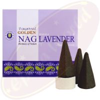 Vijayshree Golden Nag Lavender Räucherkegel