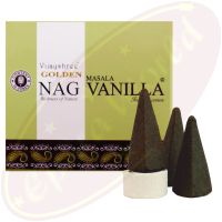 Vijayshree Golden Nag Vanilla Räucherkegel