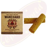 Wanchako Palo Santo Räucherröllchen Gepresst 4er