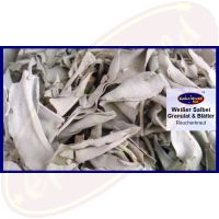 Weißer Salbei Granulat & Blätter Räucherkraut 100g