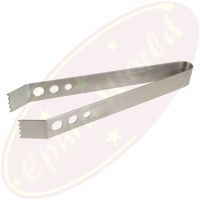 Räucherkohlenzange Edelstahl 18x2cm