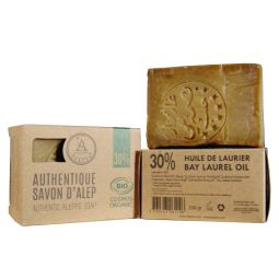 Aleppo Seife Authentisch Original mit 30% Lorbeeröl 200g