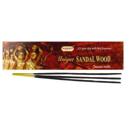 Anand Unique Sandalwood (Sandelholz) Räucherstäbchen 20g