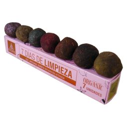 Aroma Smudge Balls/Bombitas 7 Tage Reinigung 7er