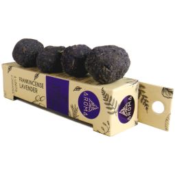 Aroma Smudge Balls 7 Energy Centers Frankincense Lavender 4er